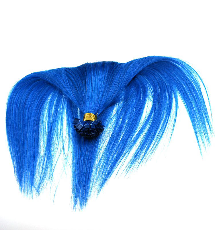Flat tip hair extension pre bond human hair tip hair