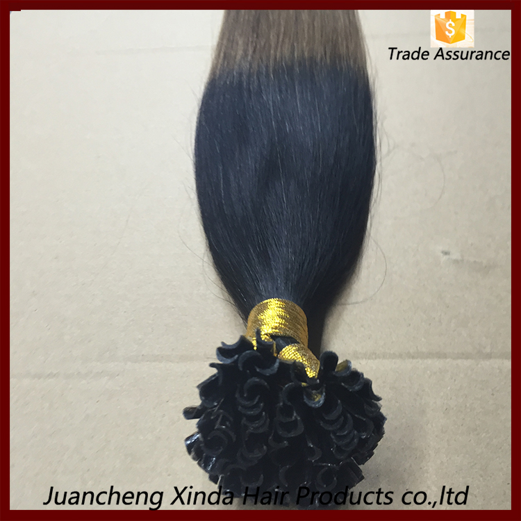 Free shedding 100% raw unprocessed virgin russian virgin hair u tip