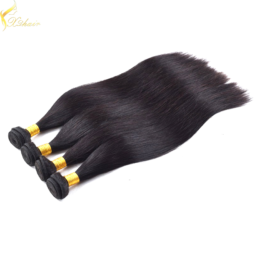 High Feedback Double Drawn 7A 1B Color Hair Weave 100 Human