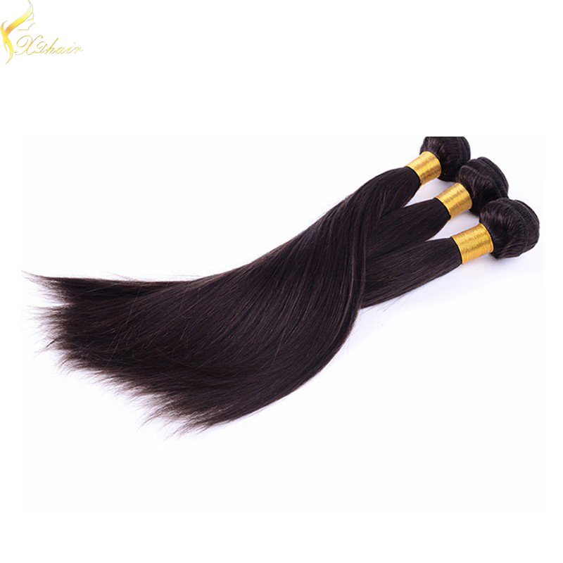 High quality raw unprocessed grade 8a remy hair weft russian hair