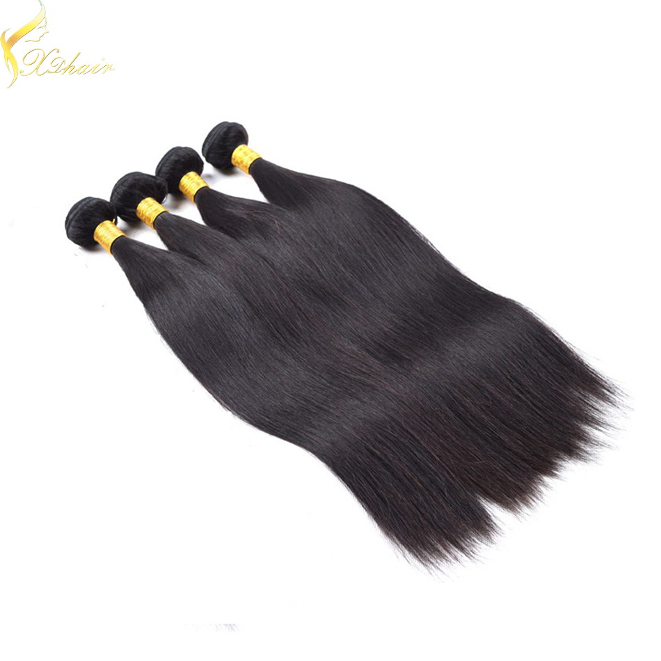 High quality raw unprocessed grade 8a virgin raw unprocesse hair weft indian