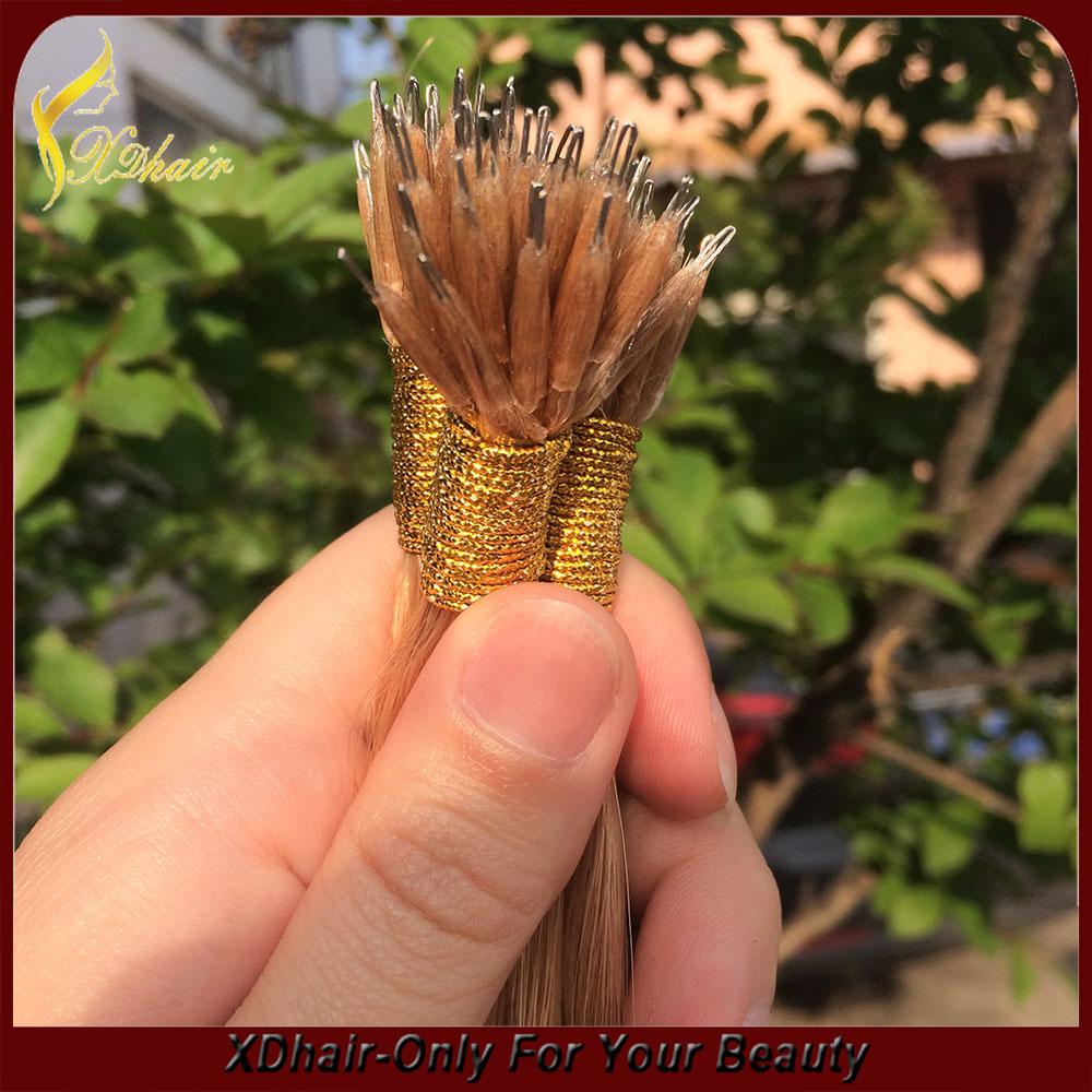 Hot selling brazilian hair nano tip hair extension