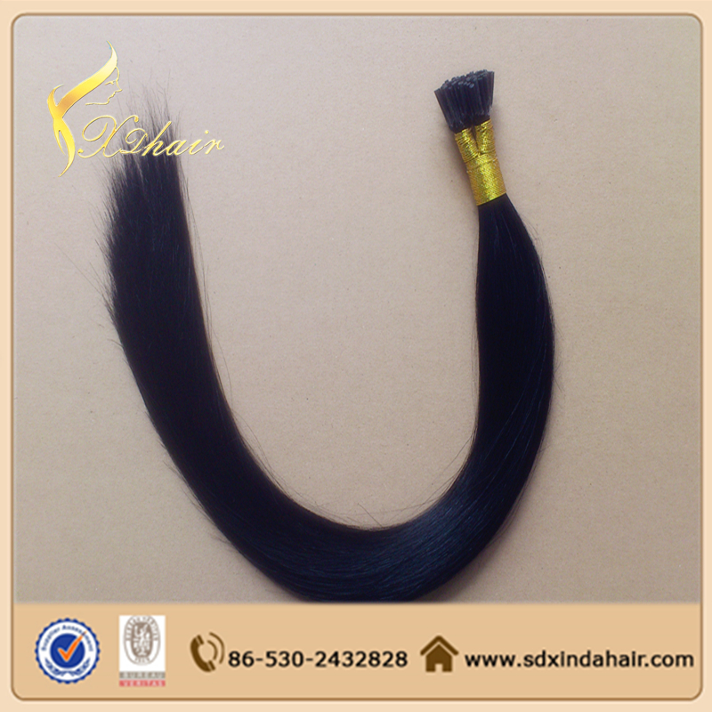 I tip human hair extensions remy human hair 100% human hair wholesale