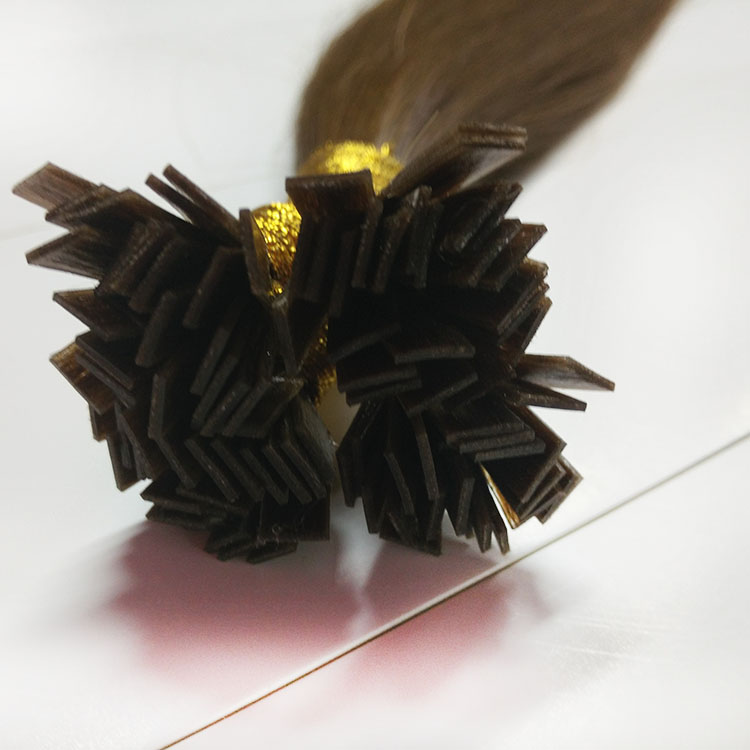 Italian keratin tip hair pre bonded hair flat tip wholesale price