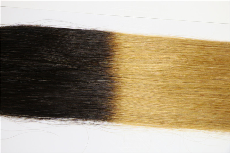 Machine Made Human Hair Weaving Virgin Indian Hair Extension