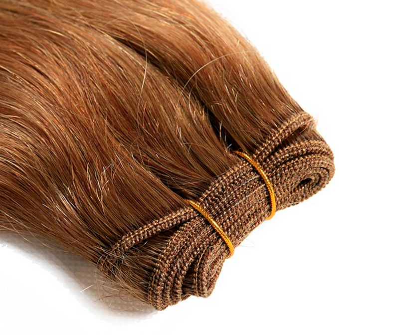 Machine Weft Double Drawn Unprocessed Virgin Brazilian Hair