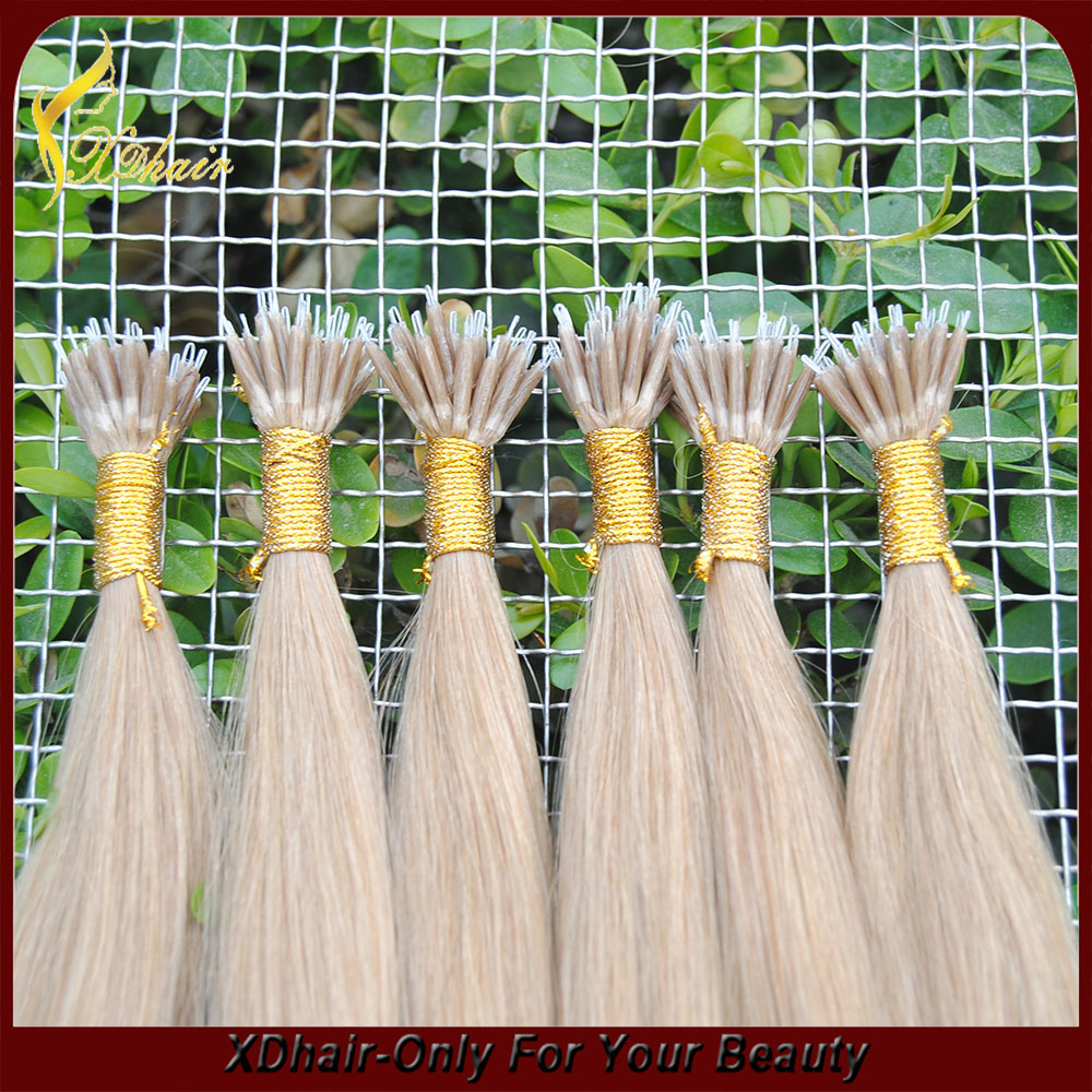 China Nano Ring Hair Extensions geen verlies geen wirwar gratis topkwaliteit fabrikant
