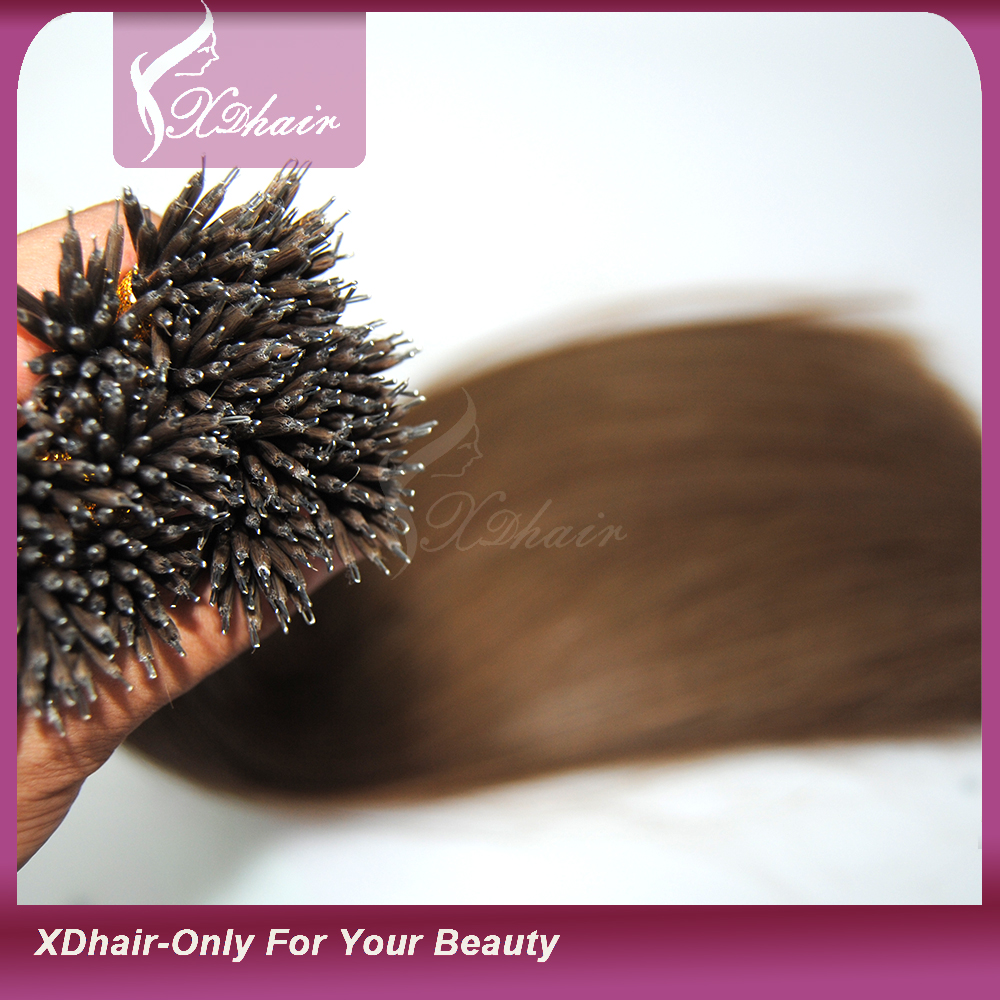 Nano Tip Hair Extensions 1g Strand Double Drawn 8A Grade Remy Indian Hair