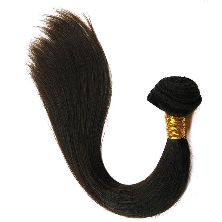 Natural wave human hair extension black hair weaving soft hair