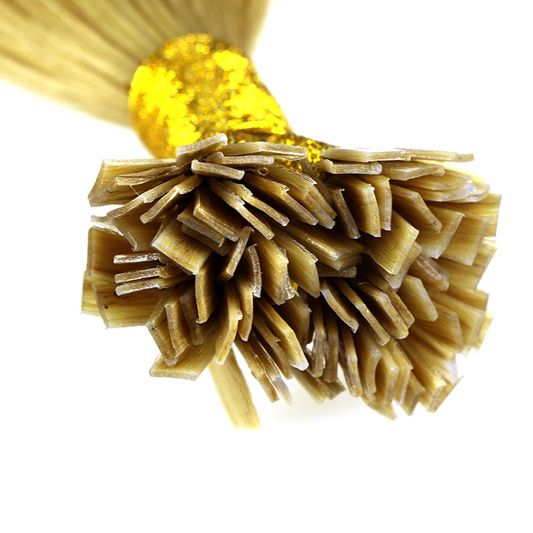 New Arrival Best Selling Hot Italian Glue Wholesale Cheap Indian Flat Tip Remy Hair Extension Keratin Hair