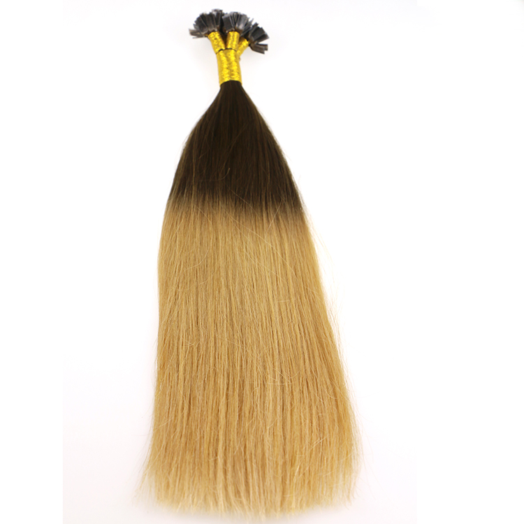 New Arrival Factory Price wholesale Top Quality Double Drawn Flat Tip Hair Extension Virgin Remy Brazilian Human Hair