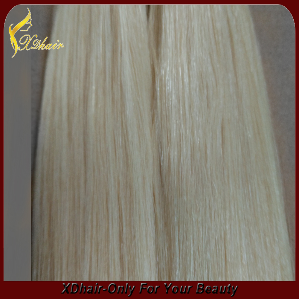 Pre gebundenen Menschenhaarverlängerung blond 613 1 Gramm / Strang I Tipp Haar brasilianisches reines remy Haar