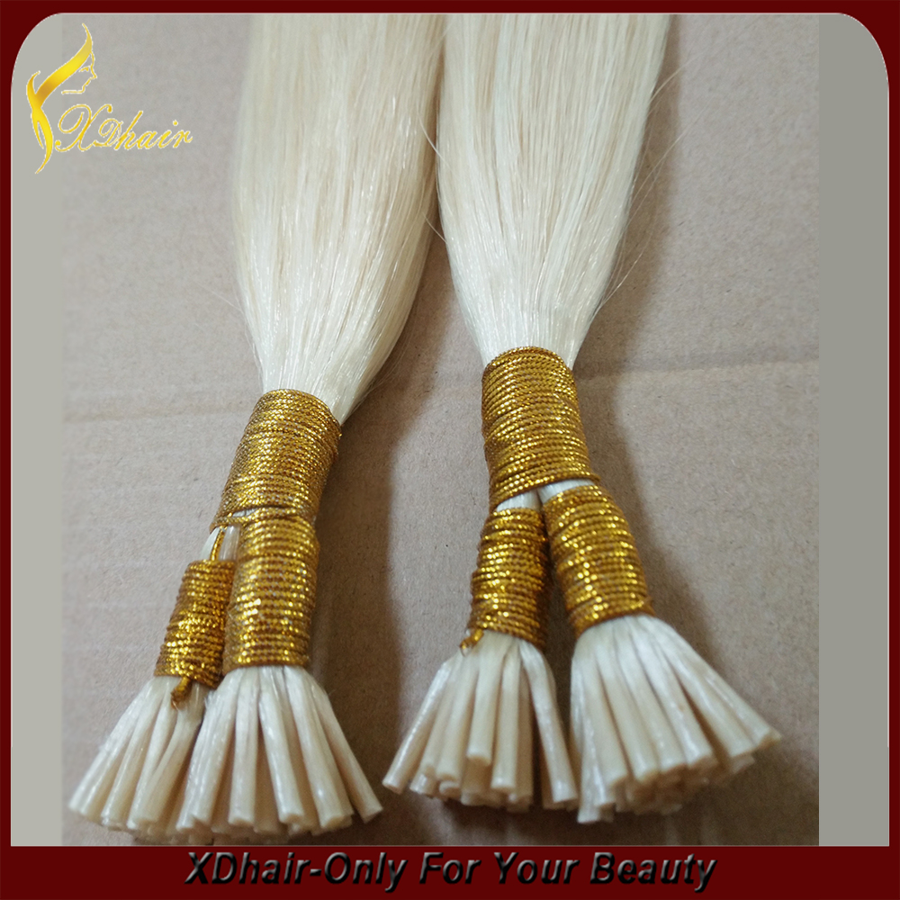 Pre gebundenen Menschenhaarverlängerung blond 613 1 Gramm / Strang I Tipp Haar brasilianisches reines remy Haar