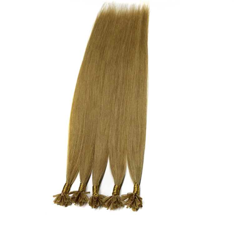 Straight double drawn 1g/standard u /I tip hair nail tip human hair extension