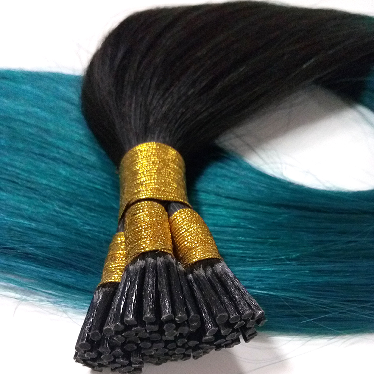 Top Grade 2016 Hot Products Double Drawn Wholesale Champion 100% Unprocessed Virgin I Tip Hair