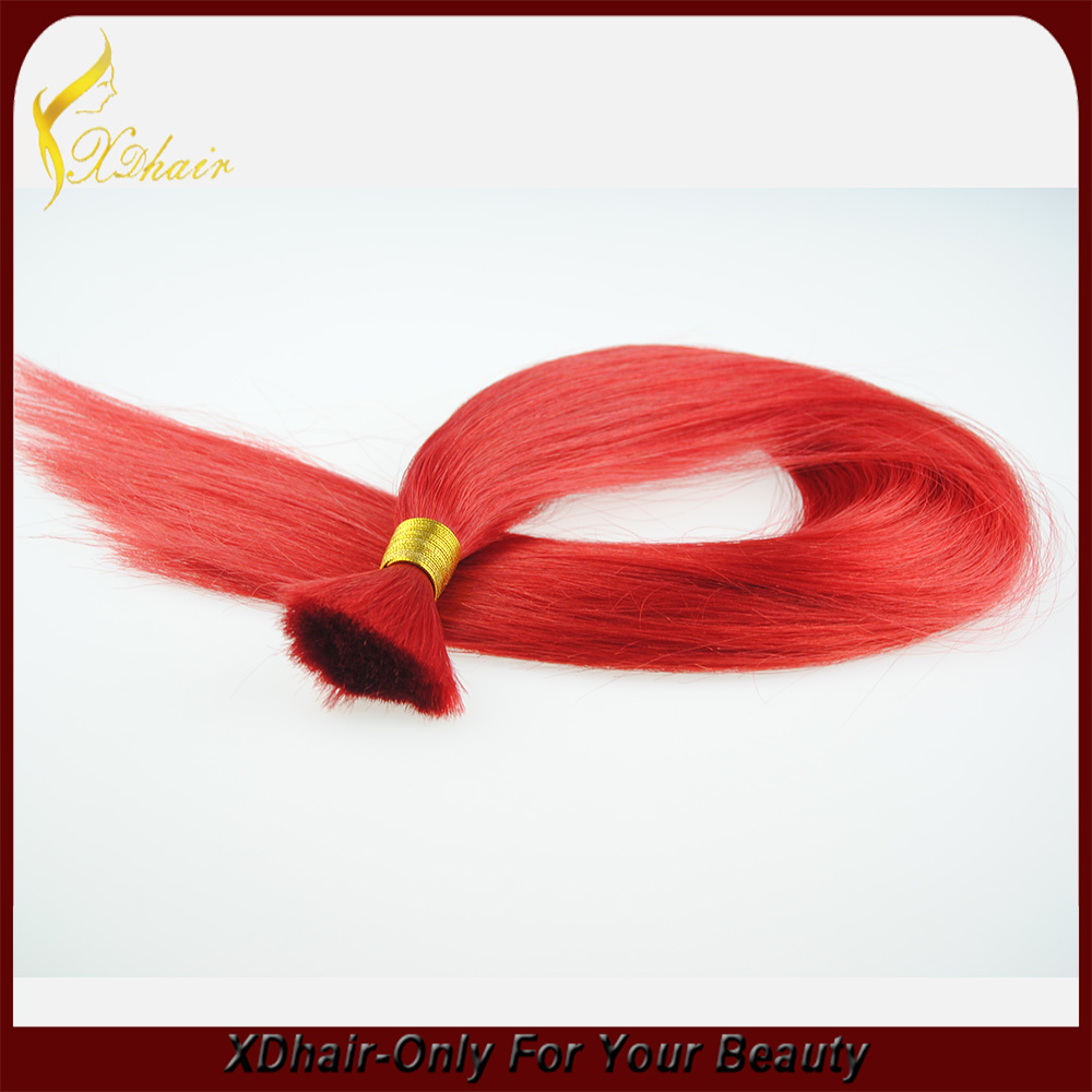 Top qualità 100% cuticola piena Remy raddoppia i capelli tirati all'ingrosso alla rinfusa non trattati