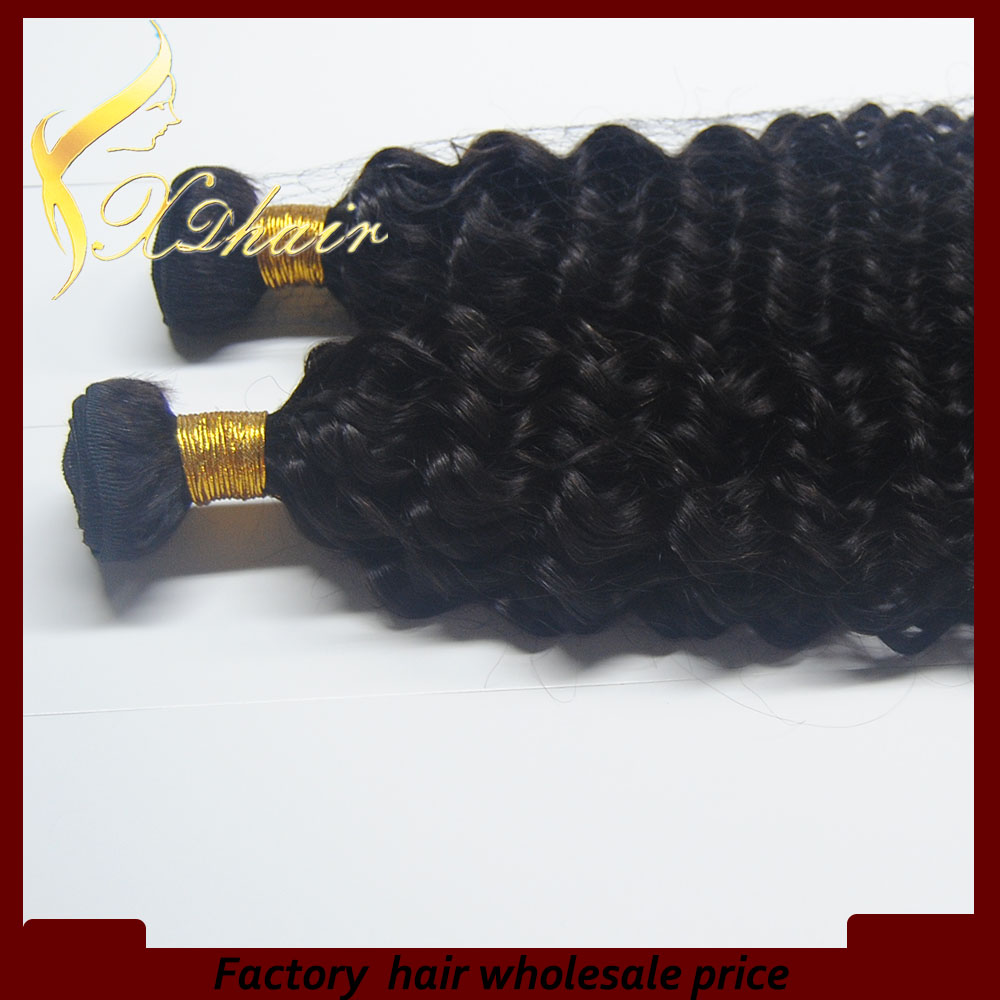 Unprocessed human hair wave 100g 120 160g 175g deep wave curl hair wave
