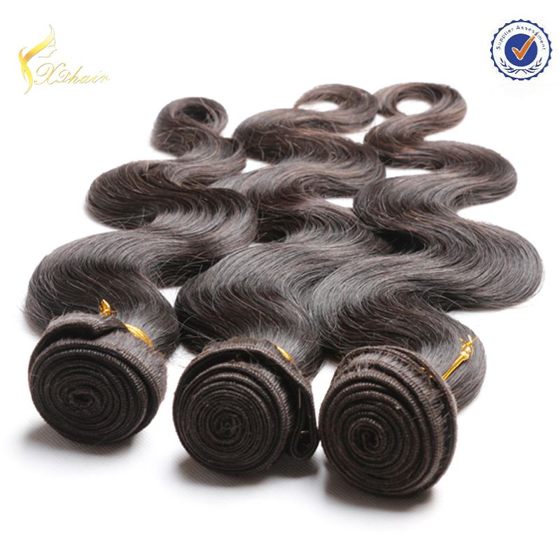 Unprocessed raw virgin Brazilian human hair extension Brazilian Hair Bundles