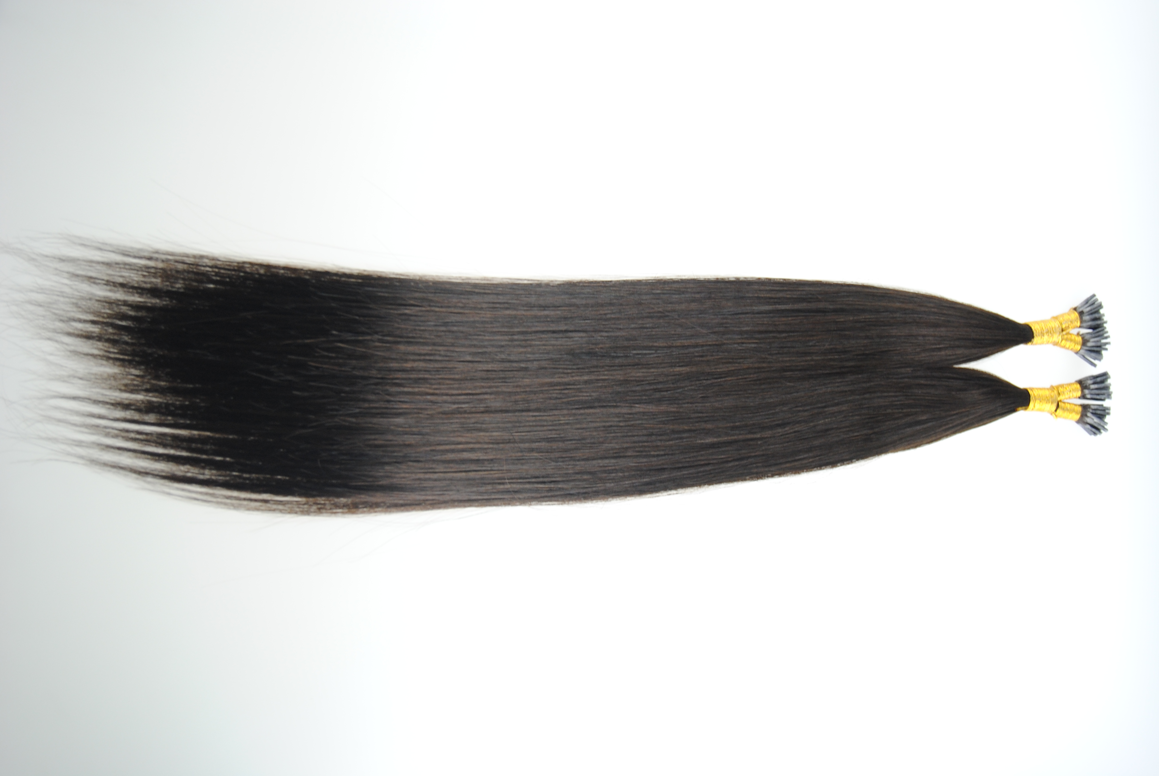 Very popular i-tip hair extensions for black women hair dyed color #60 brazilian true human hair
