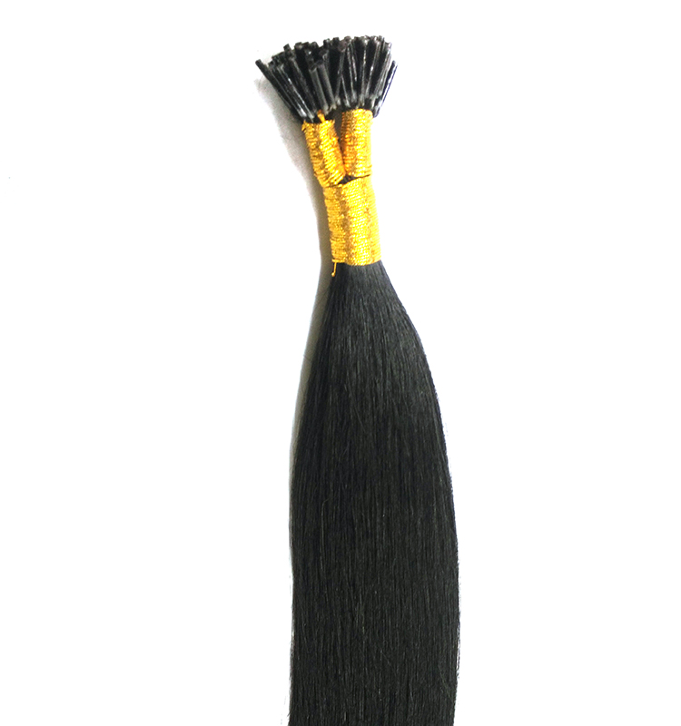 Virgin remy stick tip hair extesnion peruvian factory hair