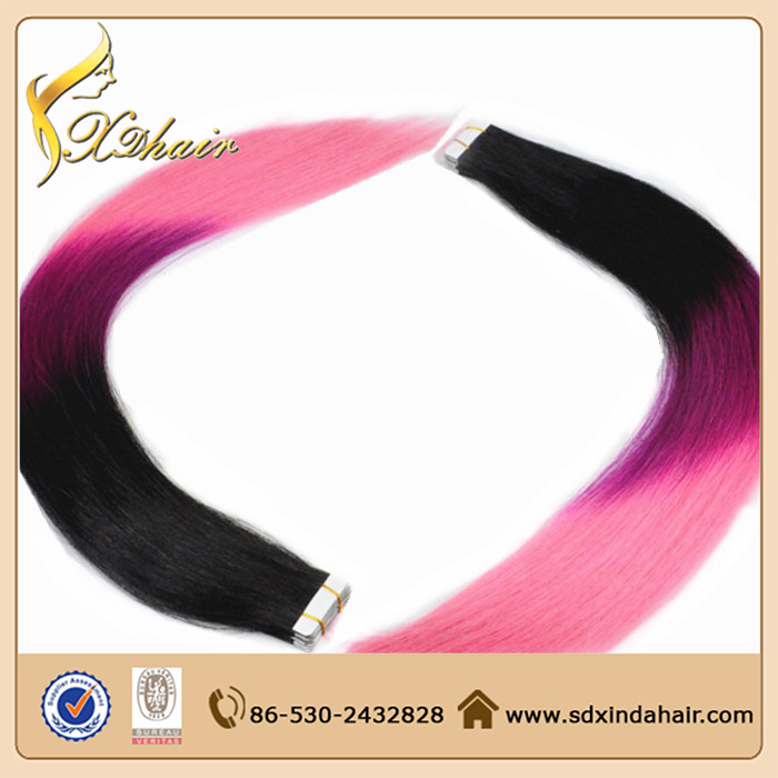 Wholesale Tape In Hair Extentions 100% European Hair Tape Human Hair Extension