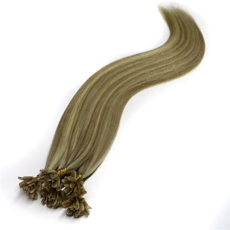 2017 in stock new products piano color U nail tip hair extensions