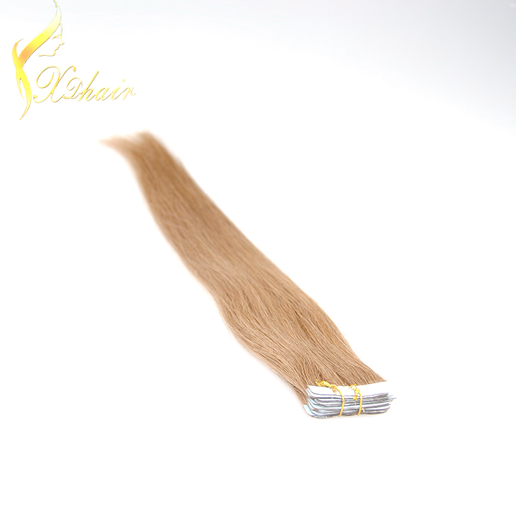 Wholesales Price 100% Human Hair double drawn tape hair extensions
