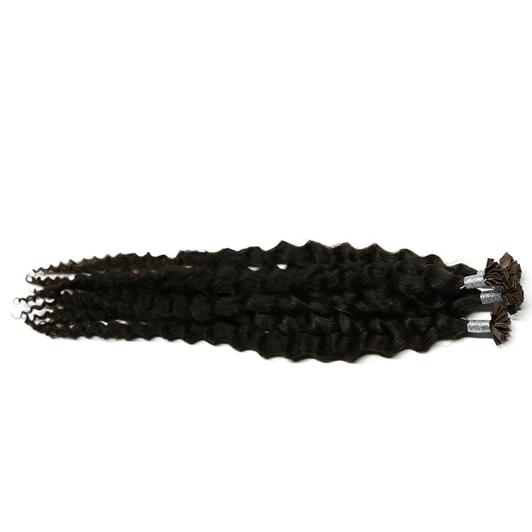 alibaba express china free shipping 100% virgin brazilian indian remy human hair flat tip hair extension