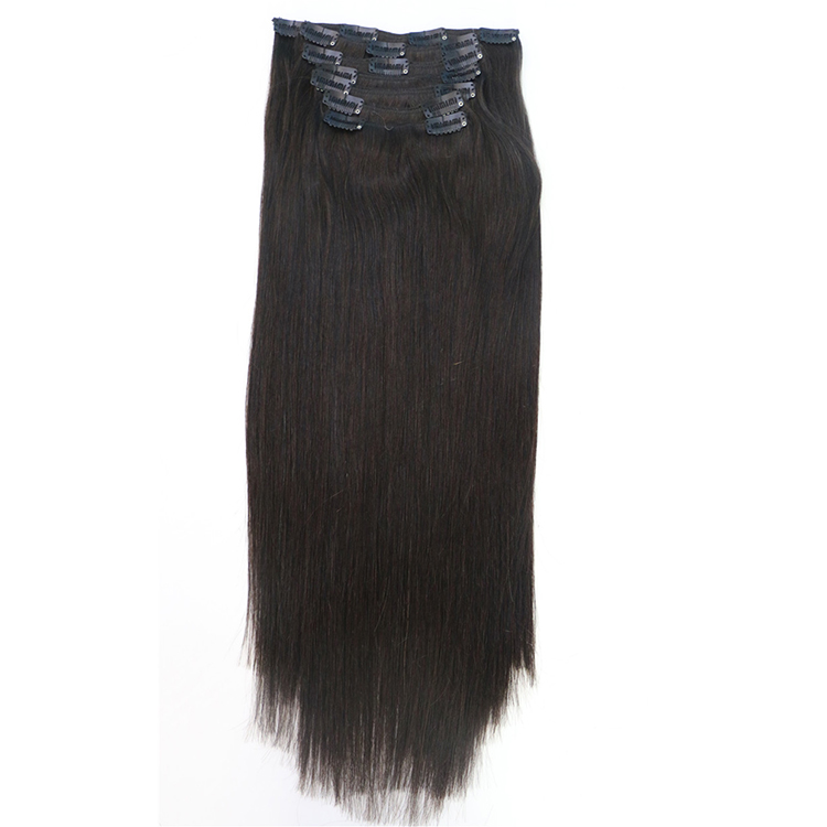 alibaba express crochet braids with human hair 100% virgin brazilian indian remy human hair seamless clip in hair extension