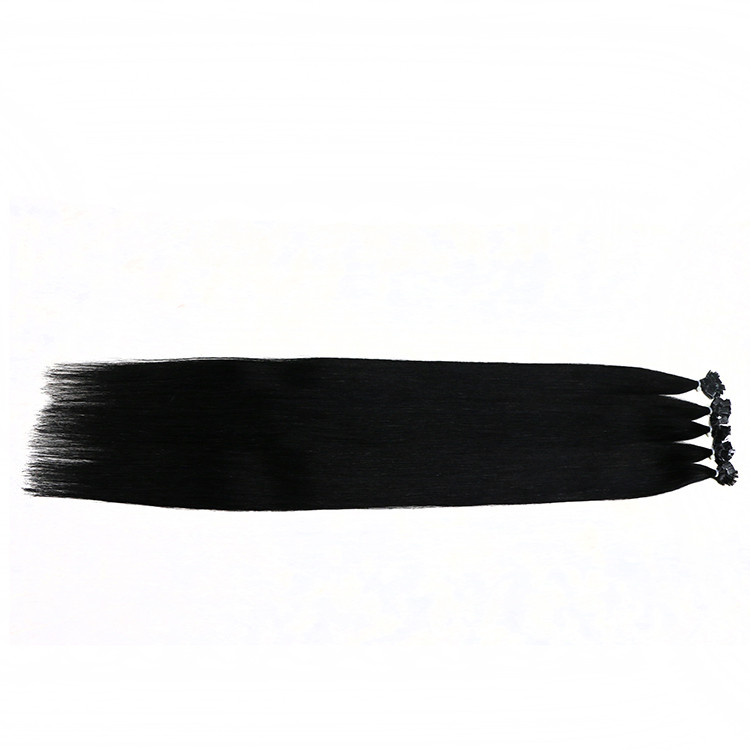 aliexpress china free shipping wholesale 100% virgin brazilian indian remy human hair flat tip hair extension