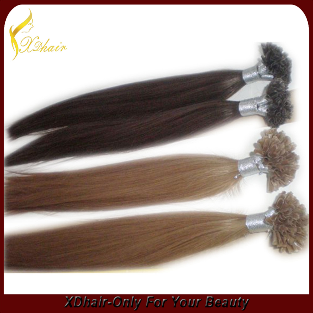 bohemian keratin fusion tip 100% remy human hair extension