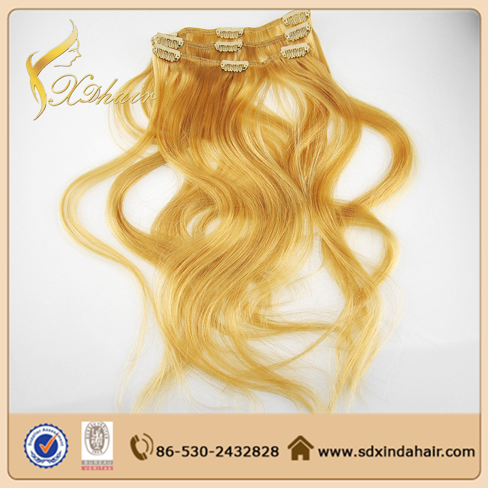 brazilian remy human hair cheap 100% human hair clip in hair extension 8 inch clip-in human hair extensions