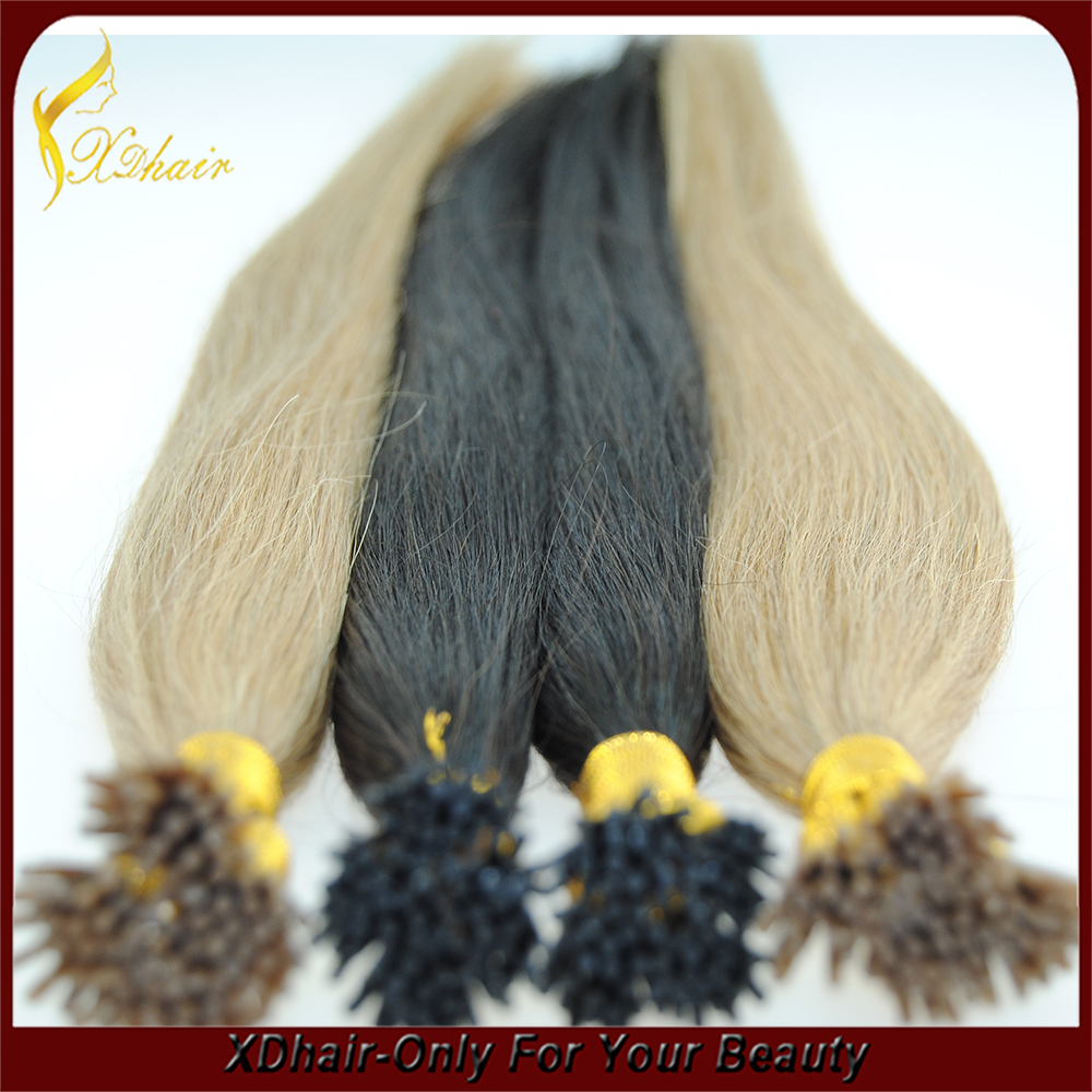 remy a buon mercato capelli umani di 100% Virgin Eterosessuale Io punta dei capelli