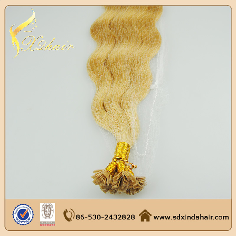 flat tip cheap hair extension