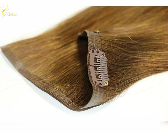 full head clip in hair extensions free sample hair salon skin weft seamless hair extensions
