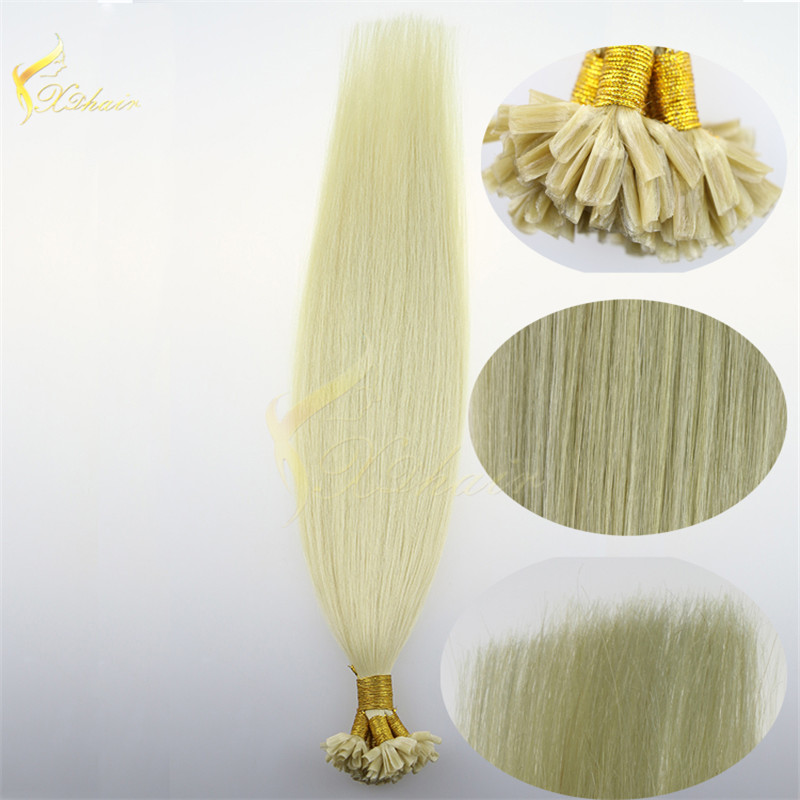 hot selling human hair products top quality stick tip/nail tip hair extension darling hair