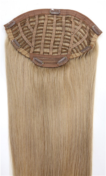 human hair half wigs, 100% human hair 3/4 wig, lace wig