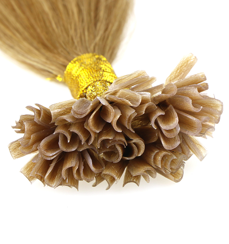 remy hair extension cheap brazilian human hair ombre color U nail tip hair extension