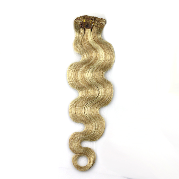 top quality style full head remy clip in hair extension
