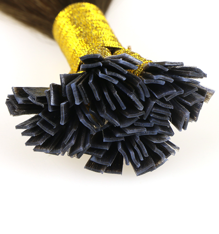 very cheap hair extensions 2016 new products 100% virgin brazilian indian remy human hair seamless flat tip hair extension