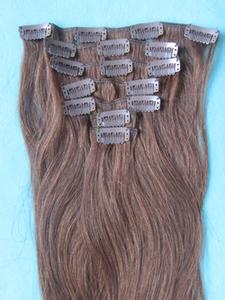 virgin unprocessed can be dyed clip hair extension