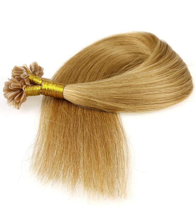 wholesale factory price ombre color piano color mix color 100% virgin brazilian remy human hair U nail tip hair extension