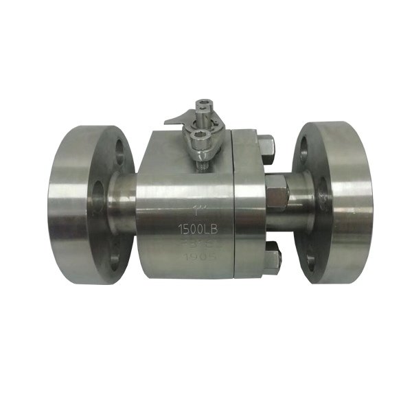1 '' 1500LB F316L RF schwimmender Kugelhahn mit vollem Anschluss und nacktem Schaft