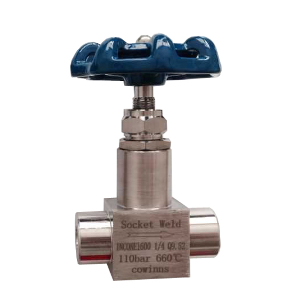 1/4 '' inconel 600 SW 110bar válvula de aguja