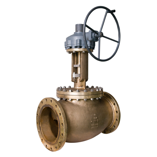 16'' C95800 150LB FF handle wheel globe valve