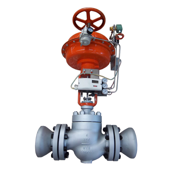 4 '' 300B WCB RF fine tire with handwheel control valve.