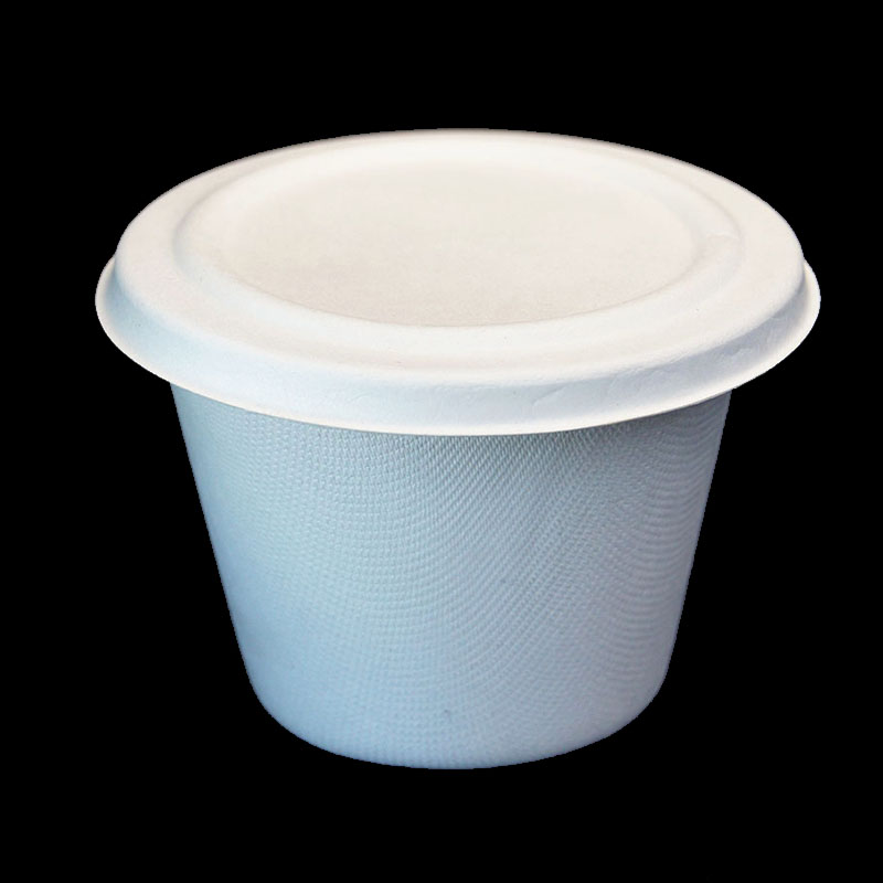 16oz 350ml packaging cuo bowl bio disposable bowl with lid supplier