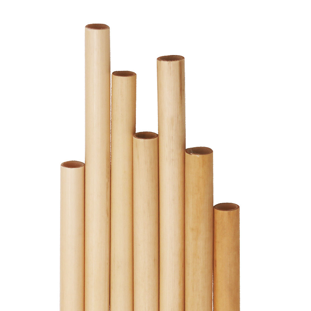 200mm Length 9-11mm Diameter Biodegradable no Pollution reed straw manufacturer