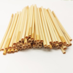 250mm Length 6-8mm Diameter Toxic Free and Safe 100% Biodegradable Reed Straw manufacturer