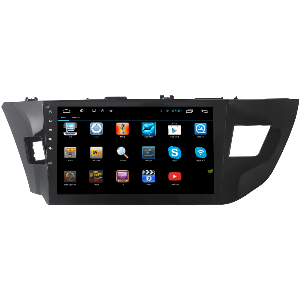 10.2'' Android 7.1 Toyota Levin  Car DVD GPS  ST-2701